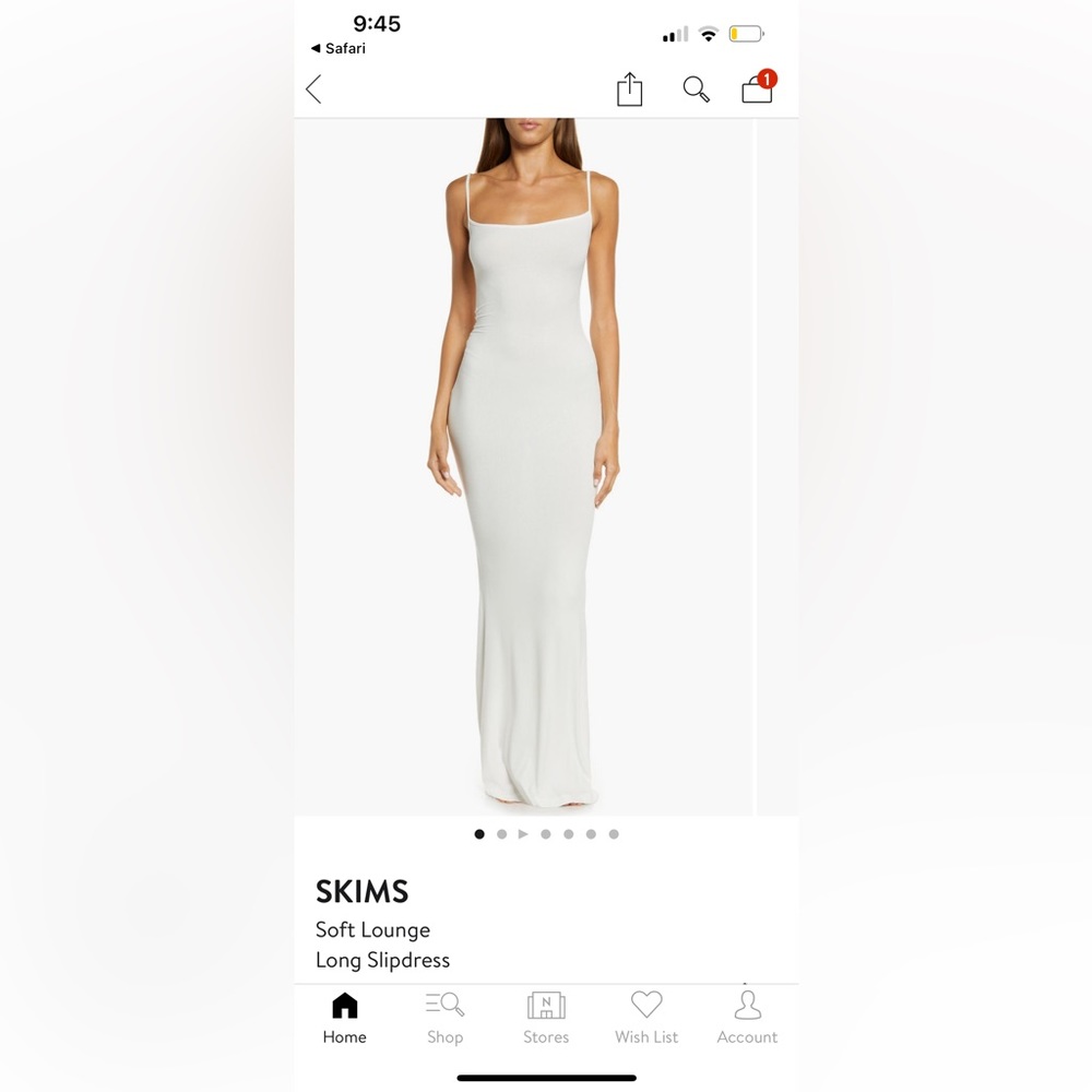 Skims Soft Lounge Slip Dress